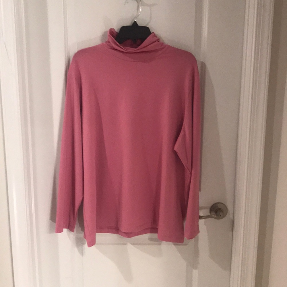 Pink Turtle Neck